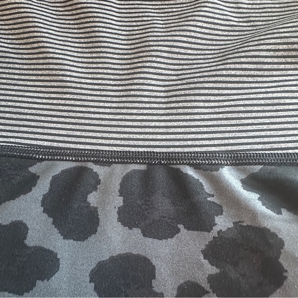 Lululemon Meshed Up One Shoulder Tank Only Leopard Animal Print - Picture 6 of 6